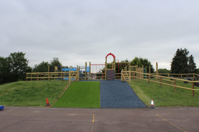 Landmark Play Area Built For Tudor Primary - Setter Play