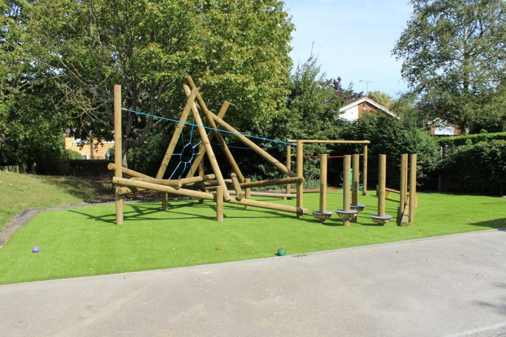 School Playground Equipment, Wooden Climbing Frames UK - Setter